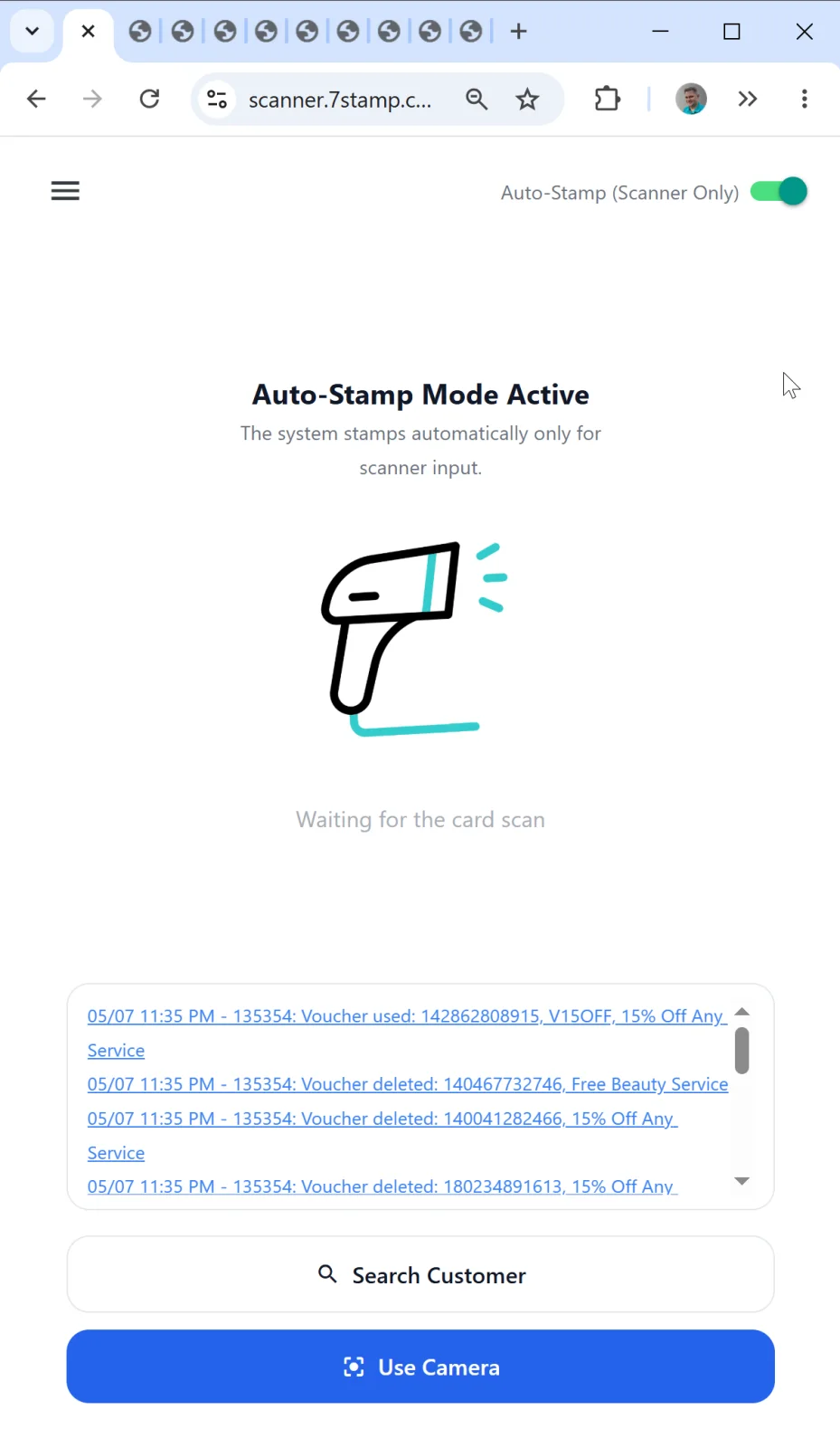 0101 WaitingScans AutoPilotMode